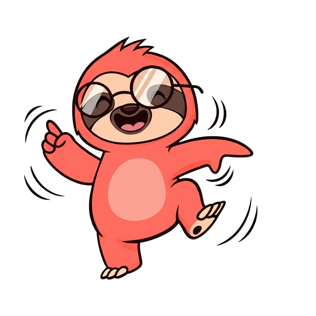 Happy Mascot Reading